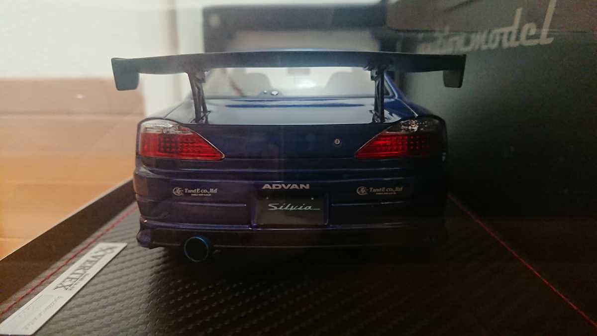 Amazon | 1/18 IGモデル限定 VERTEX S15 シルビア ダークブルー 品番