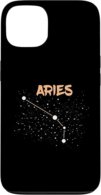 Aries Season Horoscope Zodiac Sign Symbol Funny Aries Case for iPhone 13