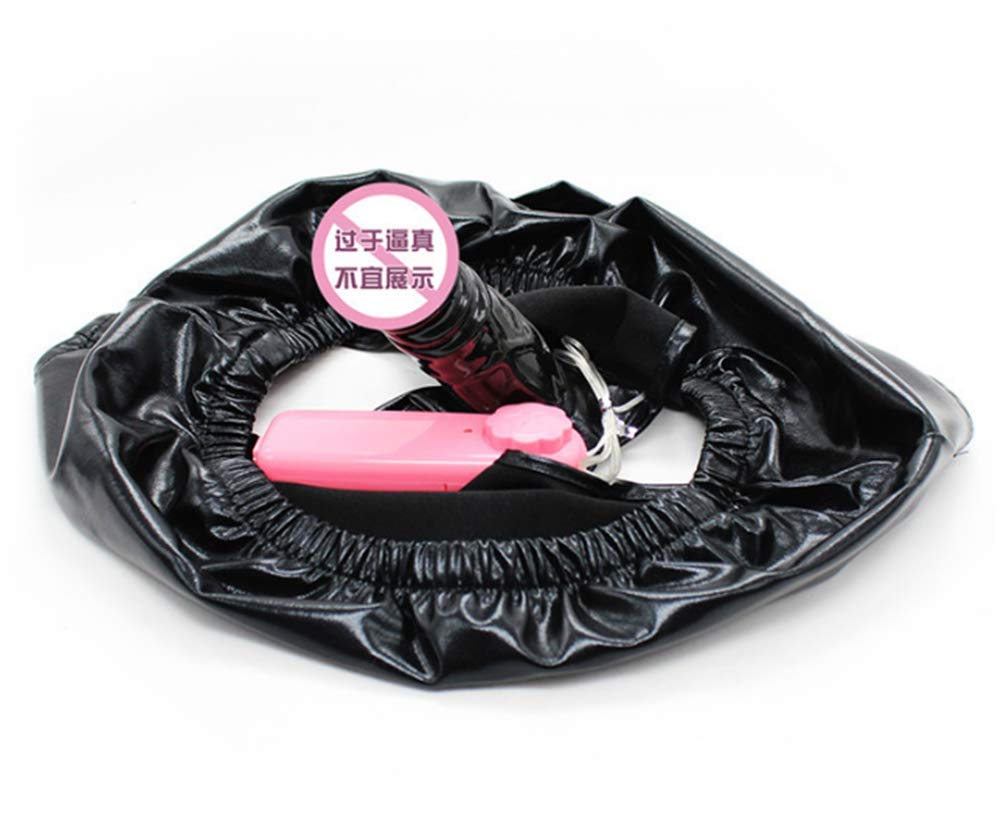 ieyol Male Female Black Underwear Briefs Plug Lingerie Cosplay Game with Shock