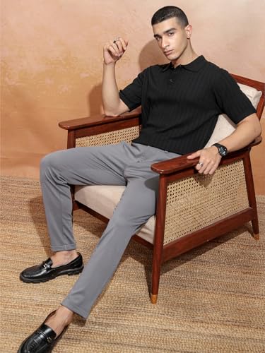Image of Highlander Men's Polo Tshirt | Flat Knit | Regular Fit | Polo T-Shirt for Man