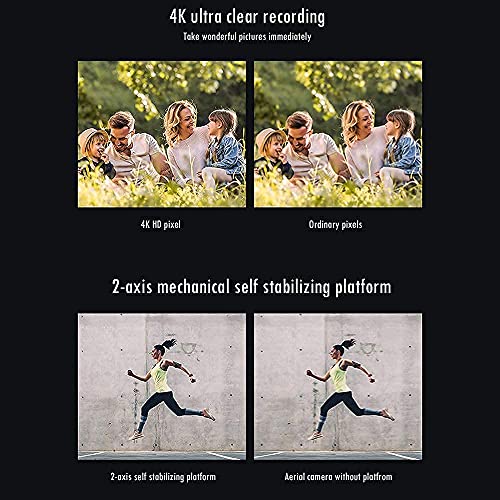 HJRBM RC Drohne mit Kamera 4K 5G GPS WiFi 2Achsen Gimbal Brushless Quadcopter Optischer Fluss Positionsbestimmung Flug… – Bild 3