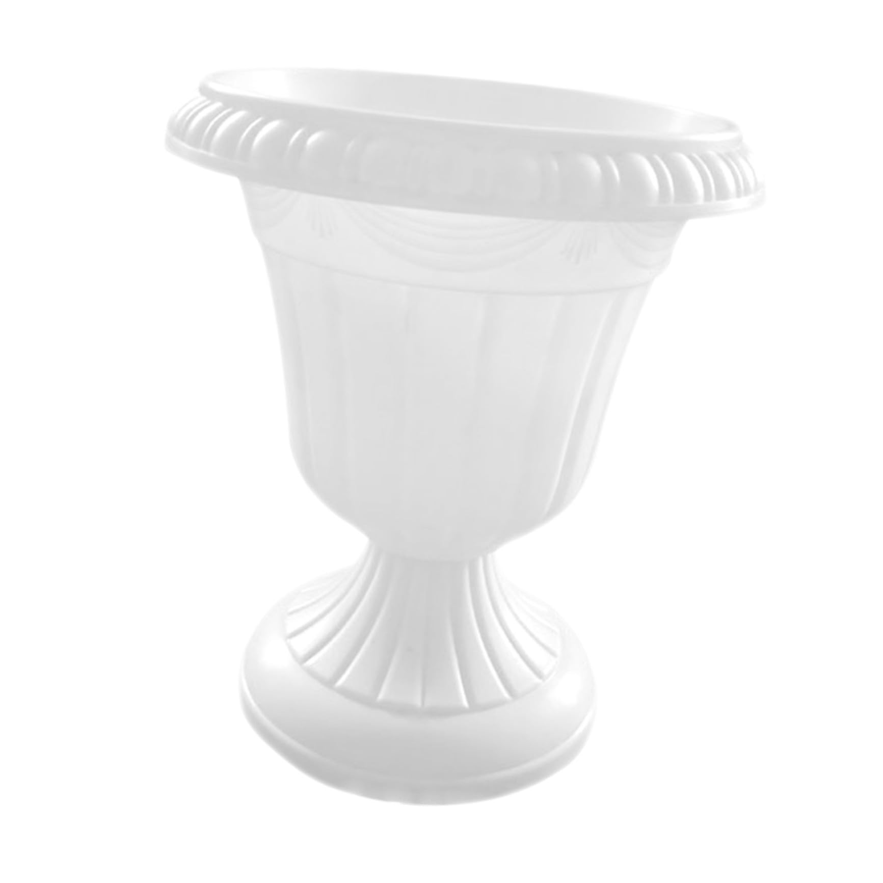 Pot de fleur balcon en résine romaine pour décorer votre porche