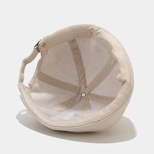 Miniatura 5 de Sombrero unisex de algodón elegante sin ala con hebilla ajustable Sailor Hip-Hop sin ala Skullcaps