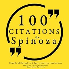 Couverture de 100 citations de Spinoza