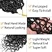 Col Bling Goddess Locs Crochet Hair for Black Women 14 Inch, 8 Packs Faux Locs Crochet Hair, Boho Style River Locs Hair with Curly Ends (14Inch, 1B, 8Packs)