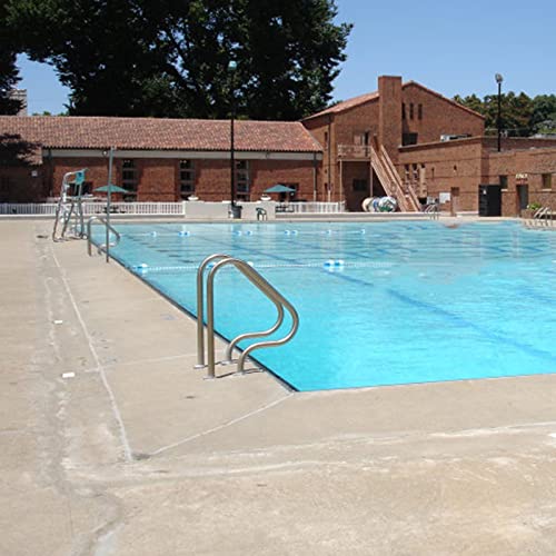 Set de 2 barandas para piscina de acero inoxidable miniatura 2