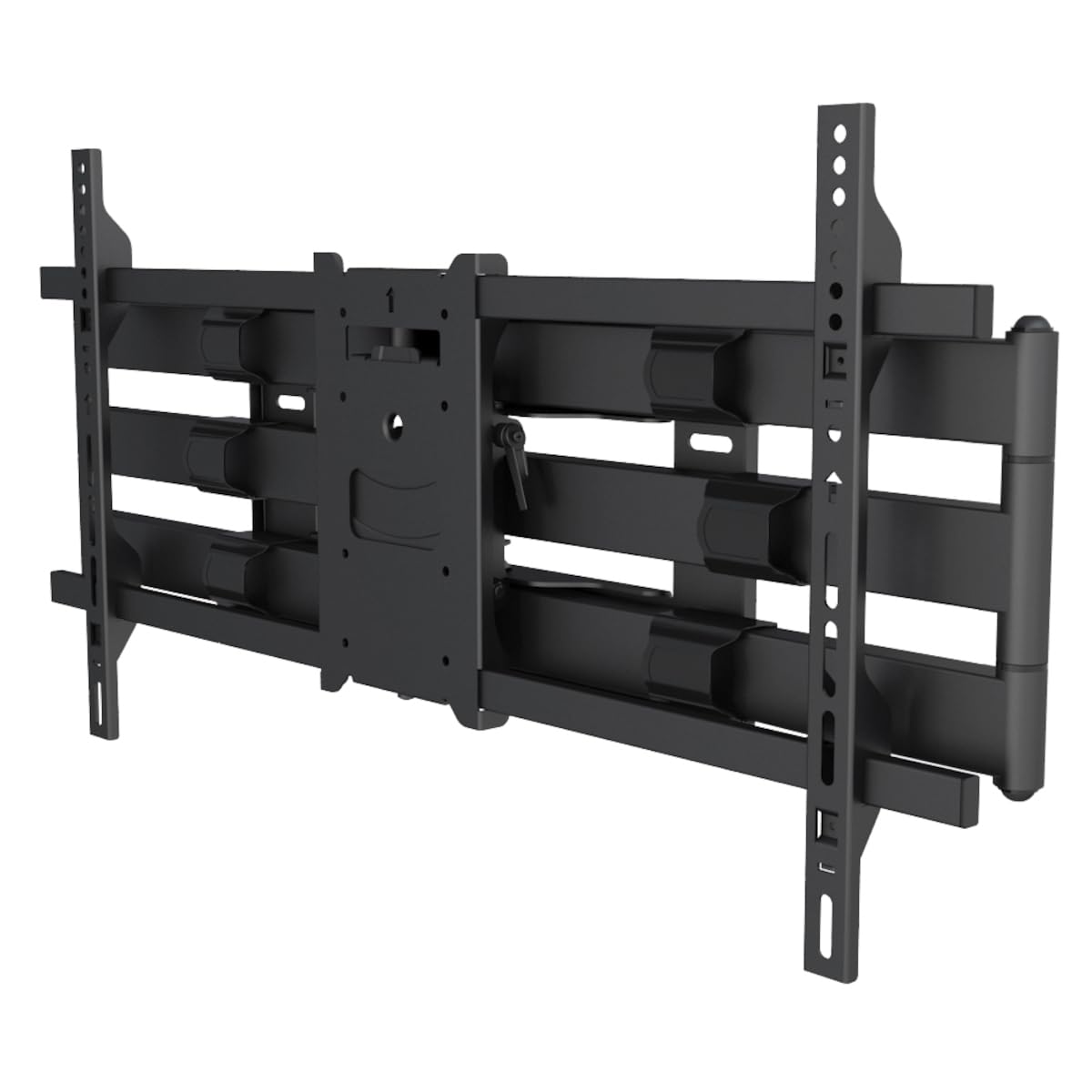 My Wall H 27-2 XL - Supporto da parete per TV allungabile, girevole, inclinabile, girevole, nero