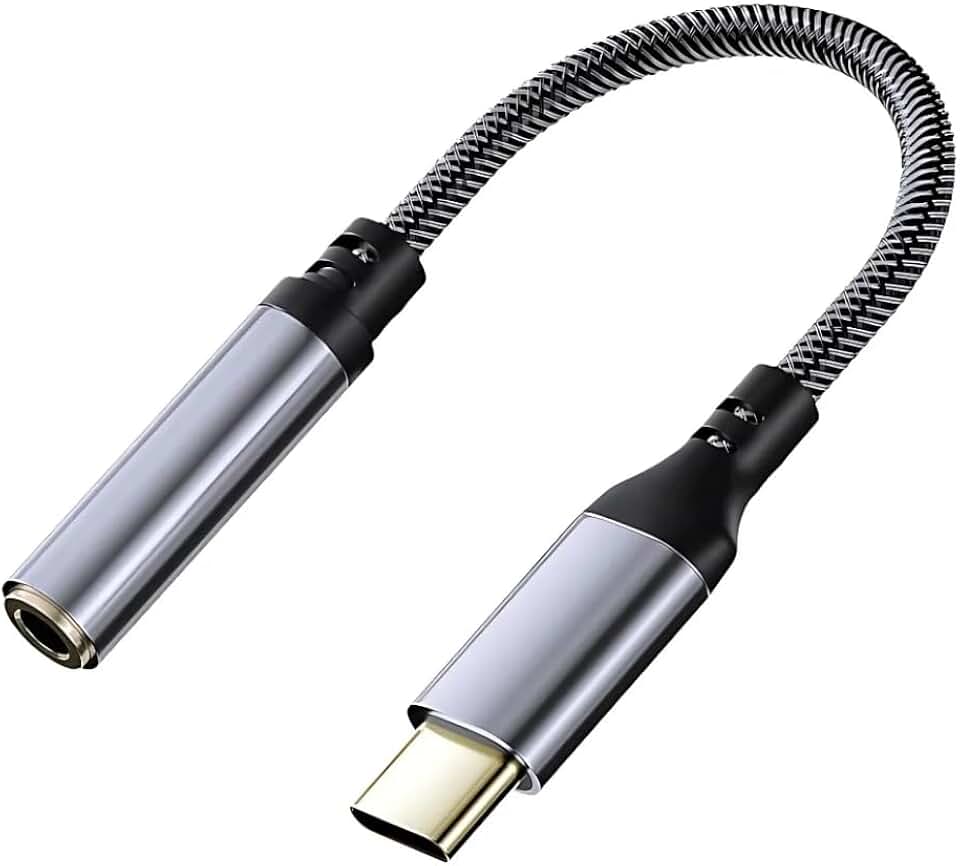 Adaptador Tipo-c Para P2 Jack 3,5 Mm Fone De Ouvido