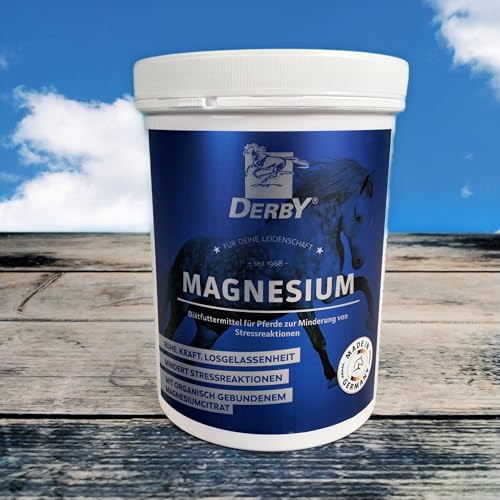 Derby Magnesium Diätfuttermittel für Pferde zur Minderung von Stressreaktionen