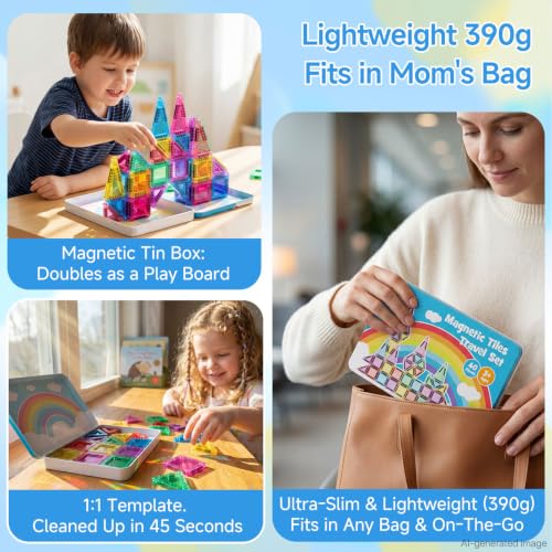 Image of Magnetic Tiles for Kids 60 Mins Quiet Play at Church Restaurant