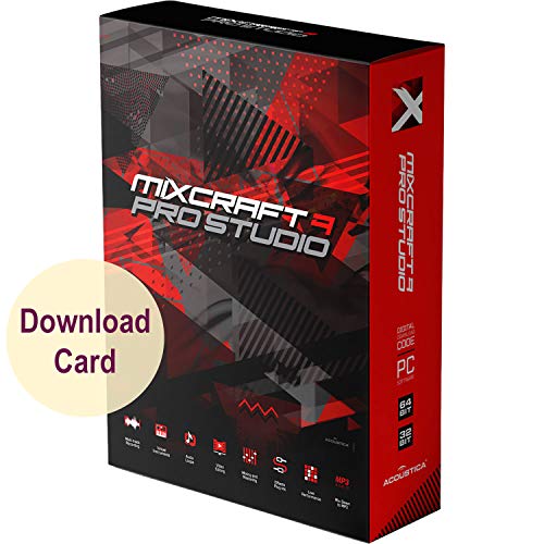 Acoustica Mixcraft 9 Pro Studio For Windows (Download Card) - Professional DAW Software