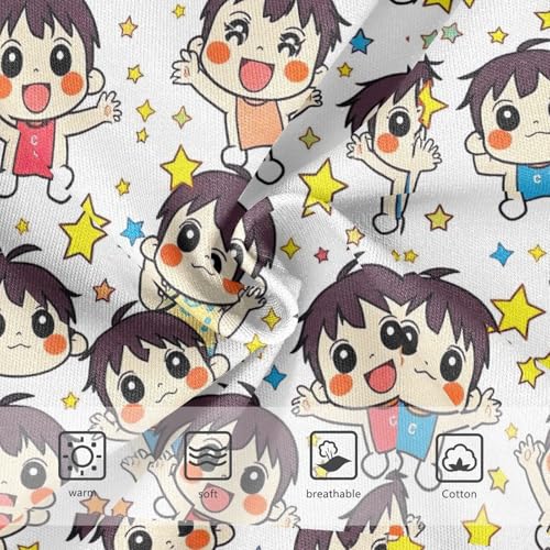 Joisal Cute Cartoon Characters Starts Cute Panties Girl Toddler Girls Underwear Cotton Designer Undies Kids Briefs 2t3