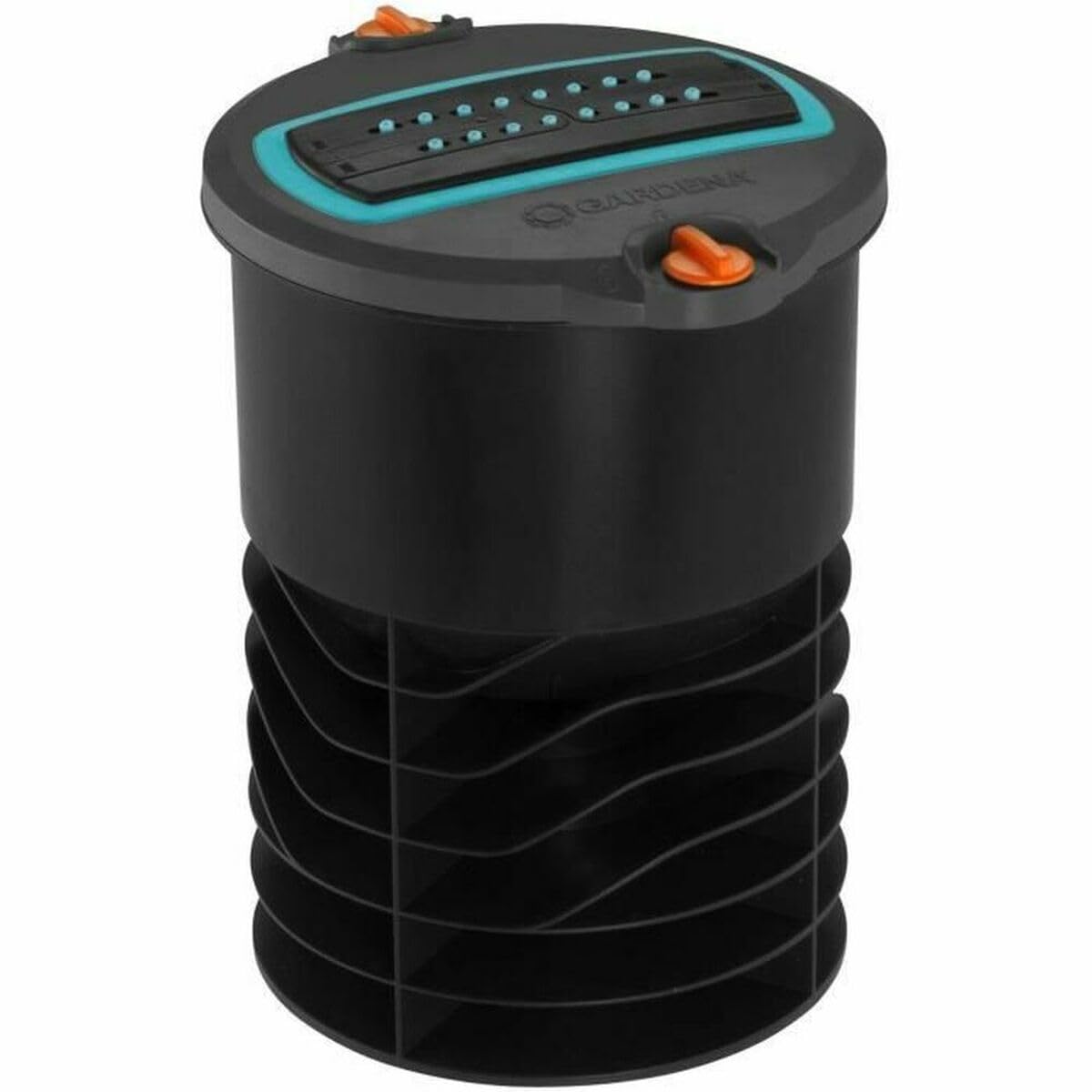 Gardena Sprinkler System Complete Set with Sversive Quadrangers OS 140: Irrigation System for Square and Rectangular Surfaces up to Max 140 m², ground level mounted (8221-20)