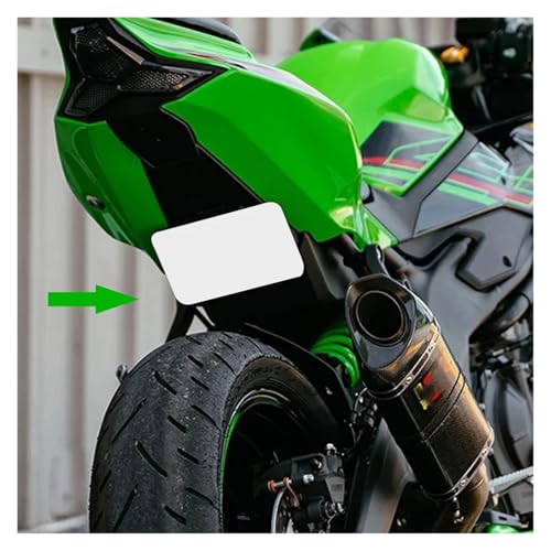 Support de Plaque d'immatriculation Moto Ninja ZX-6R 636 Noir - 7