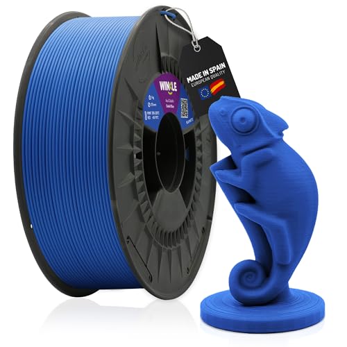 Winkle Matte PLA Filament Cobalt Blue | 3D Printer Filament | PLA Filament 1.75 mm 1 kg | PLA Blue | Matte Surface | FDM