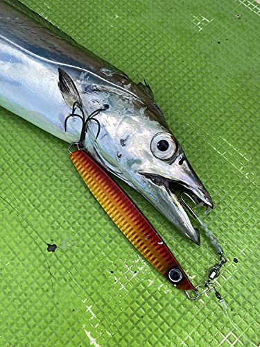 エクリプス(Eclipse) ハウルーラ リンネ (リアバランス) 120g #12 ゴールドウェーブホロレッドゼブラ 4枚目