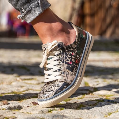 Vegan Leather Sneakers for Women - Handmade and Unique Design Fashion Sneakers for Women - Image 7