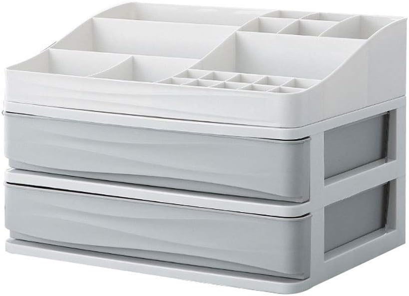 Cosmetic Storage Box Drawer Makeup Organizers PP Home Organization Table Organizer
