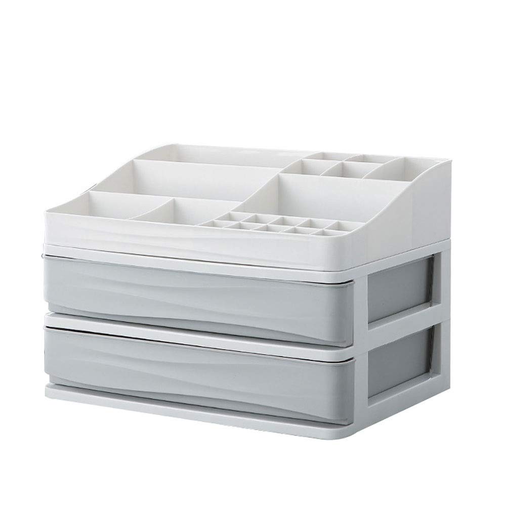 Caja de Almacenamiento de cosméticos, cajón, organizadores de Maquillaje, PP, organización de Almacenamiento en el hogar, Organizador de Mesa de Maquillaje