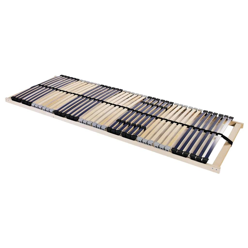 vidaxl sommier à lattes 90x190 hêtre