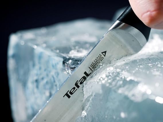 TEFAL Ice Force Ahşap Standlı 3'lü Bıçak Seti