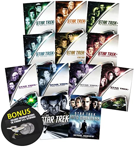 Star Trek The 12-Movie DVD Anthology-Wrath of KhanSearch For SpockVoyage HomeFinal FrontierGenerationsInsurrectionNemesisInto Darkness
