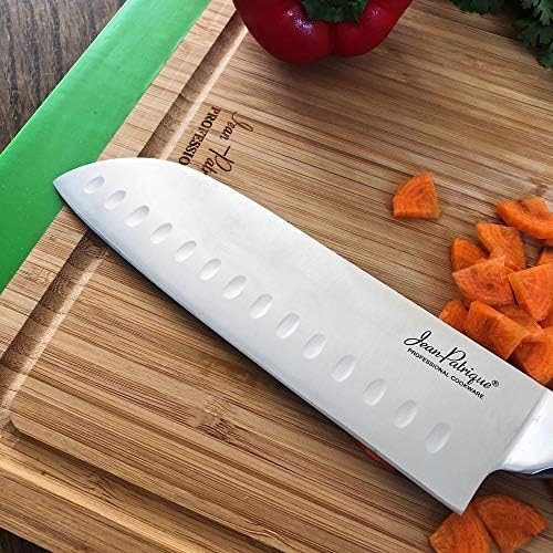 Chopaholic Japanese Chef's Knife - 7" | Constructed from Hard-Wearing Stainless Steel, with an Ergonomic Handle for Comfortable use | from Jean Patrique