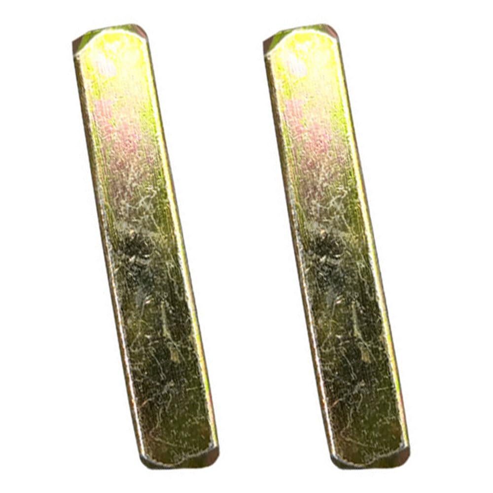 Lnjbabao Copper 2Pcs Door Handle Spindle Spare Door Handle Spindle Bar Multiple Lengths Available (8 * 42Mm)