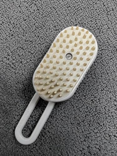 Image of Cat Steam Brush for Shedding with Foldable Handle 4 in 1 Rechargeable Steam Brush for Cats and Dogs,Haired Pets Spritz Defur Comb for Cats Pet Spray Grooming Tool for Hair Removal & Massage
