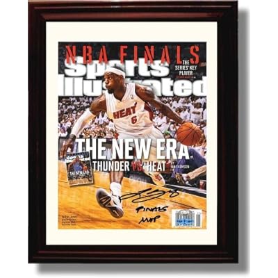 lebron james signed sports illustrated