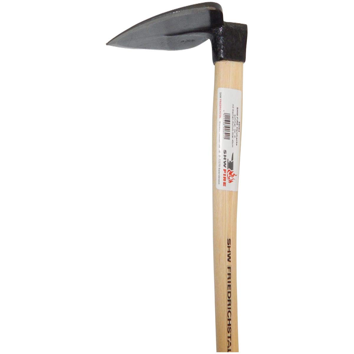 Herzhacke - Geschmiedeter Stahl, kurzer 45cm Eschenholzstiel, Ideal für Gartenarbeit von SHW-FIRE