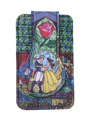 Image of Disney Card Holder Women Slim Wallet Belle Beauty and Beast