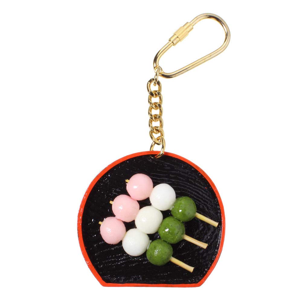 Amazon.co.jp: 食品サンプル屋さんのキーホルダー（三色団子）【食品
