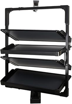 Shoe Rack 360Rotating Pull-Out Organizer for Closet Shoe Cabinet,Adjustable Height Retractable Metal Stackable Shoe Rack, Vertical Shelf Organizer for Small Bedroom Closet, Space Saving Storage, Blac