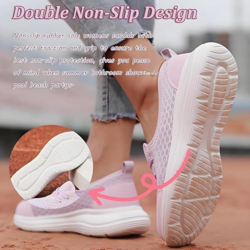 Azdealy Orthopedic Shoes, Azdealy Womens Soft Sole Mesh Comfort Orthopedic Shoes, SWith Arch Support3