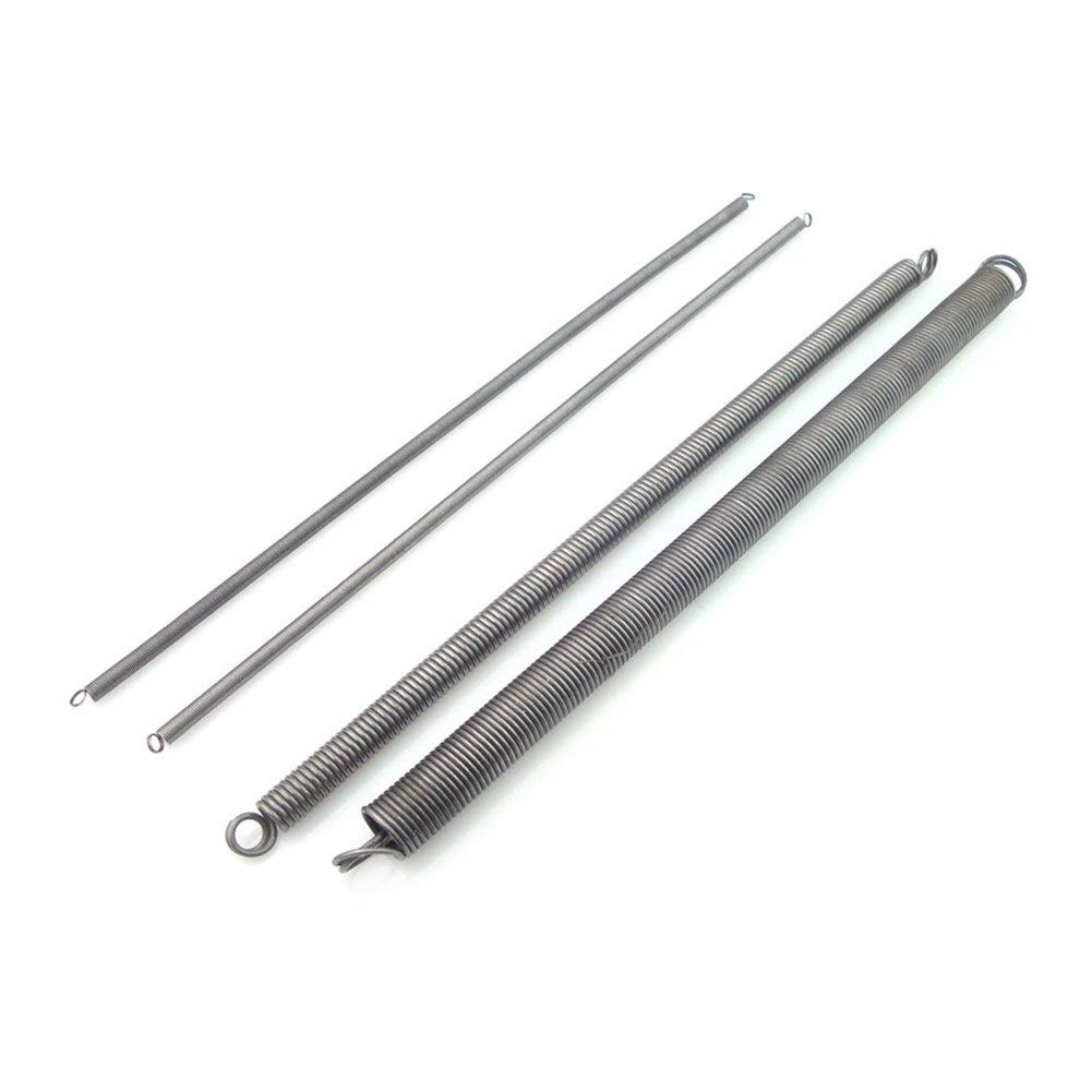 Molla di Estensione della Molla di Compressione L Tipo Dual Anello di Tensione della Molla in Acciaio al Carbonio Filo di Diametro 4 mm Diametro Esterno 22-40mm Lunghezza 300mm 1PCS