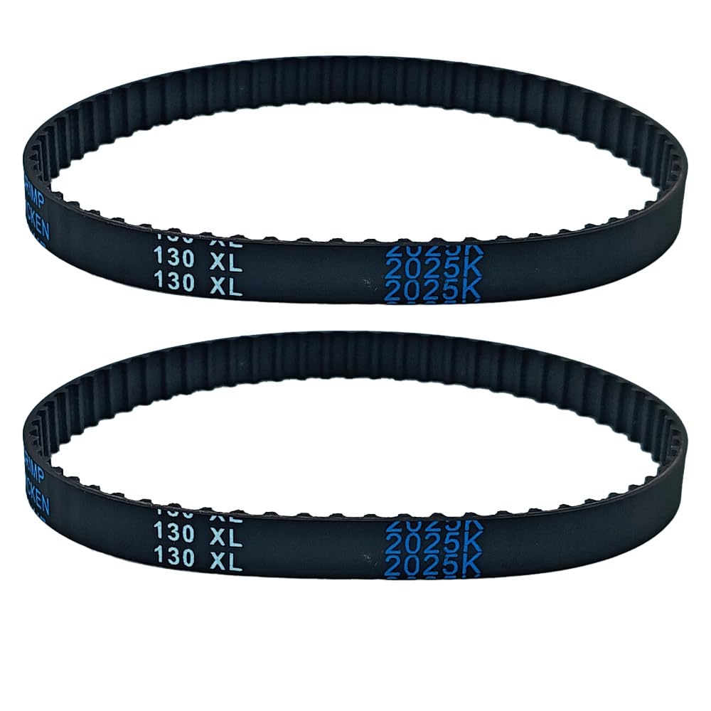 2Pcs 140XL037 Timing Belt 10mm Width 70 Teeth Cogged Rubber Synchronous Closed Loop Small Gear Drive Belts for 3D Printer Air Compressor Carbon Belt Replacement Disc Tabletop Sander Black — Amazon image 10