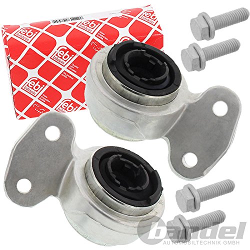 febi bilstein 18686 Kit de palier de bras de suspension avec support et vis, 1 pièce