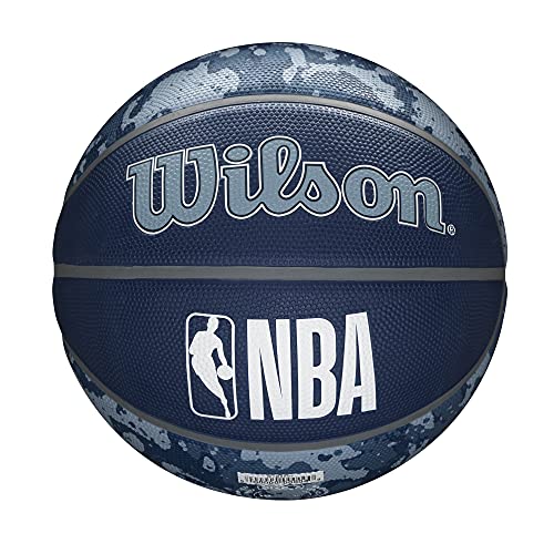 Image of WILSON NBA Team Tiedye Basketball - Size 7-29.5 inch, Memphis Grizzlies