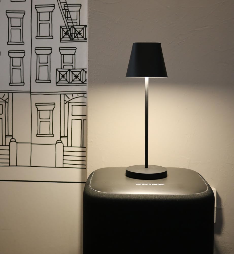 Unilux AVA Dimmable Mood Lamp, Rechargeable Indoor & Outdoor LED Light, Touch Control, IP44 Water-Resistant - Image 3