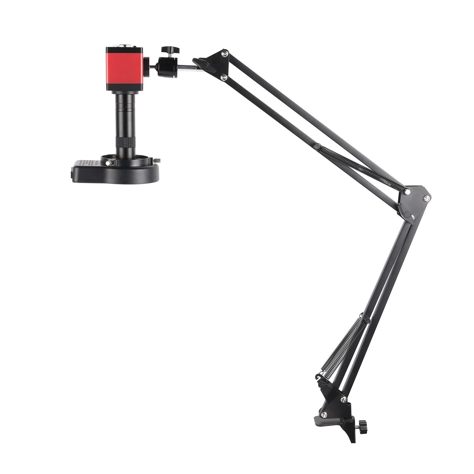 Lente industrial Microscopio Digital electrónico 4K for soldadura, juego de microscopio 1080P VGA USB Cámara Industrial 150x soporte plegable de lente remoto No se cansa fácilmente durante la observac