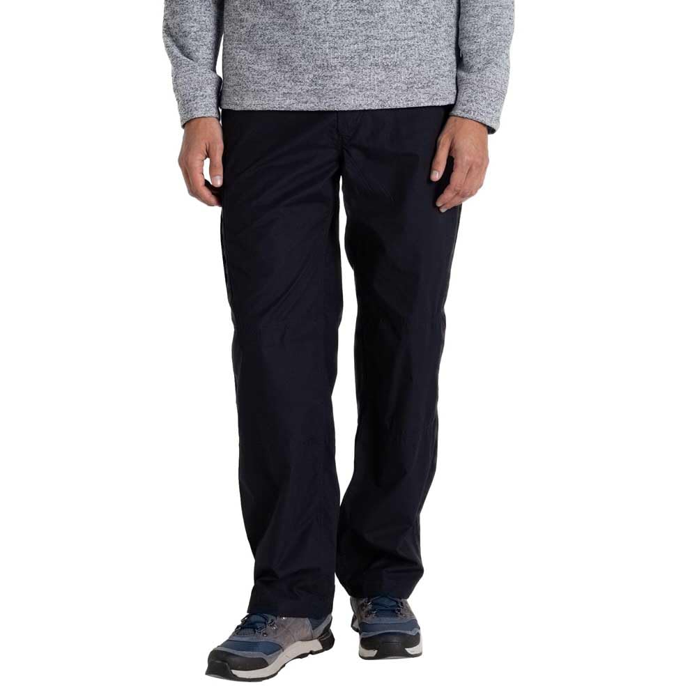 Craghoppers Mens Kiwi Classic II Walking Trousers Water Repellent Hiking Anti-Insect Dark Navy