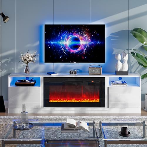 image for oneinmil Fireplace TV Stand with 36