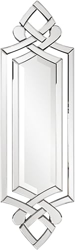 Howard Elliott Allure - Espejo rectangular veneciano Traditioanl, espejo de diseño montado en la pared con marco de espejo para decoración del