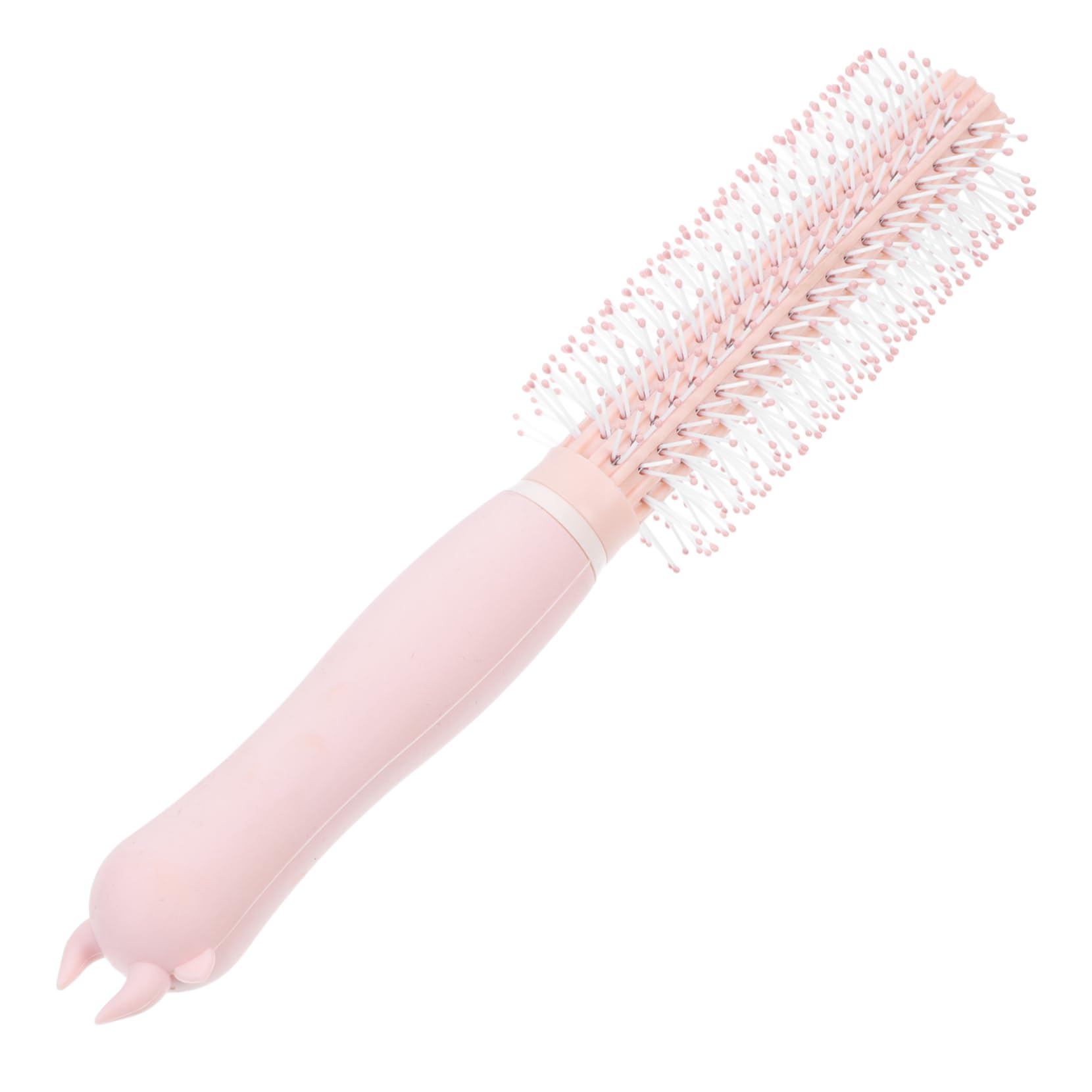 Healeved 5piezas Cepillo De Peinado Compacto Para Secado Al Aire Peine Rodante Para Cabello Rizado Accesorio De Estilo Para Uso Casa y Viajes