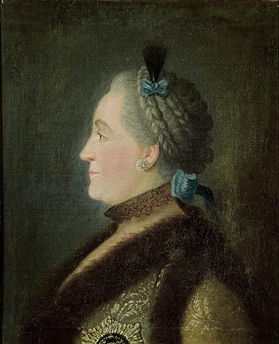 Affiches et gravures Catherine II de Russie tableau décoration 60x90
