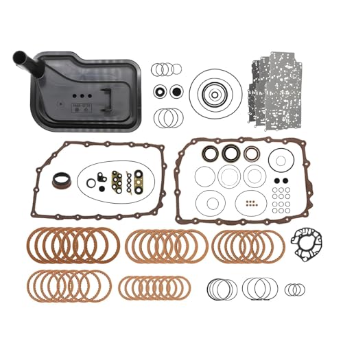 Jecoupoon 6L80E 6L90 6L80 6L90E Transmission Master Rebuild Kit with Filter Compatible with STS-V CTS-V ESCALADE 1500 2500 3500 4500 Replace 195901XLS