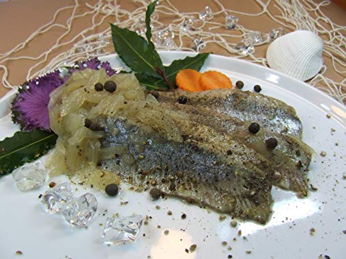 GreetFish Matjesfilets Pfeffer, Matjesfilets, Pfeffer, Pikanter Marinade, 2250g