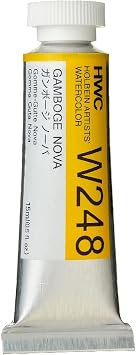 Holbein Watercolor Gamboge Nova W248B