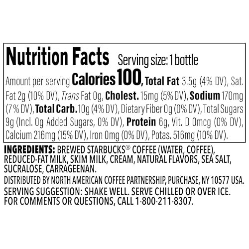 Starbucks Frappuccino Lite Sea Salt Caramel
